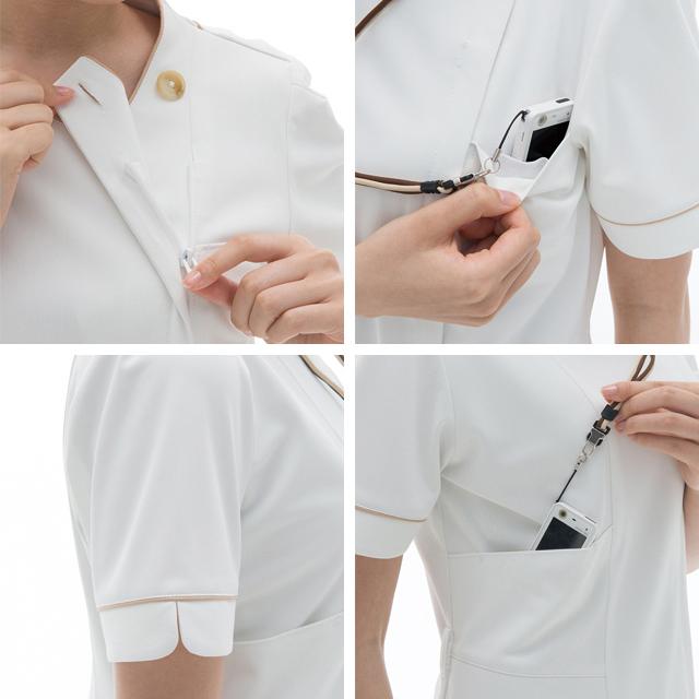 ナガイレーベン（NAGAILEBEN） ビーズベリー LH6272 白衣 ナースウェア