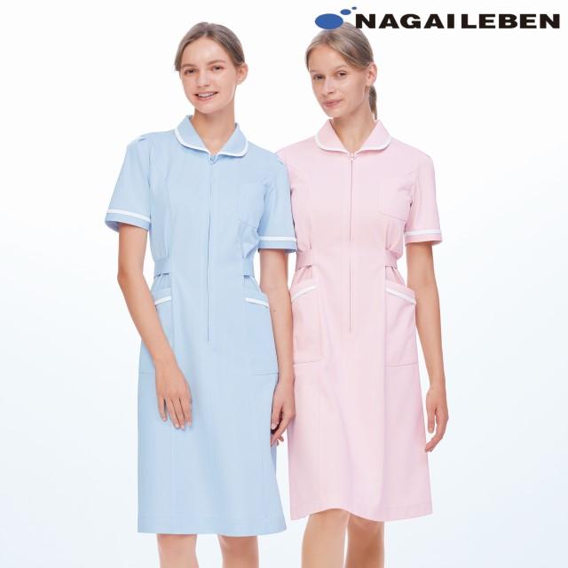 Mi4637 ナガイレーベン ナースウェア ワンピース 女性用 半袖 ポケット 防汚 業務用洗濯可 形態安定素材 制菌加工 Mi4637 白衣ネット ヤフー店 通販 Yahoo ショッピング