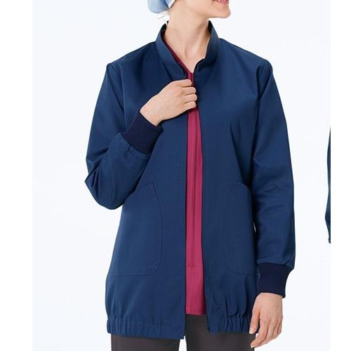 NR8700 ナガイレーベン 白衣 ナースウェア 防寒ジャケット 男女兼用 長袖 手術用 制菌加工 制菌 吸水効果 NAGAILEBEN | ナガイレーベン | 02