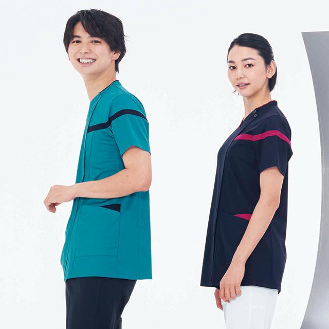 ナガイレーベン（NAGAILEBEN） RF5162 スクラブ 白衣 男女兼用 ナース