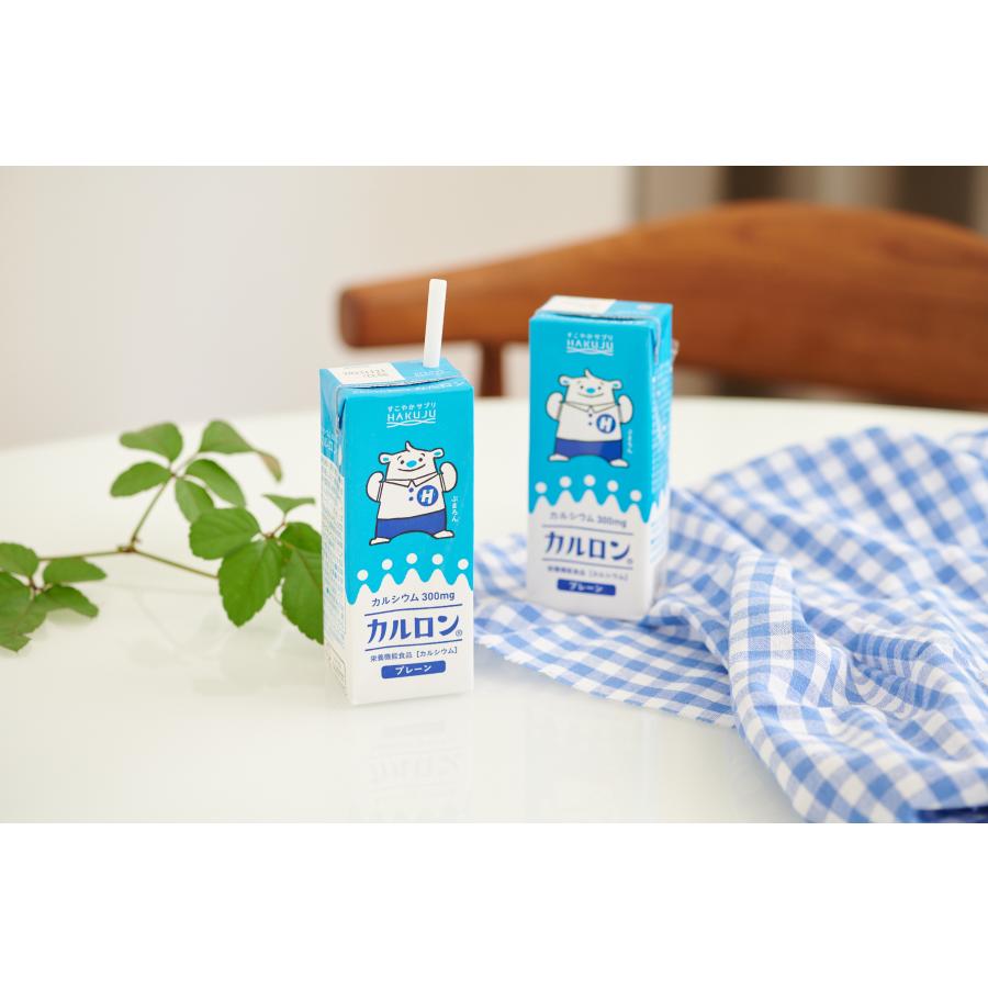 カルシウム飲料 カルロン 200ml×24本入り カルシウム300mg配合 CPP