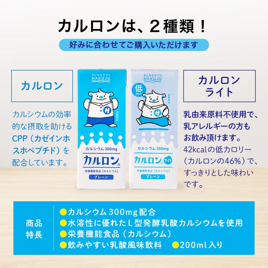 カルロン様//ご確認用ページ☆ カルシウム飲料 カルロン 200ml×24本入り カルシウム300mg配合 CPP