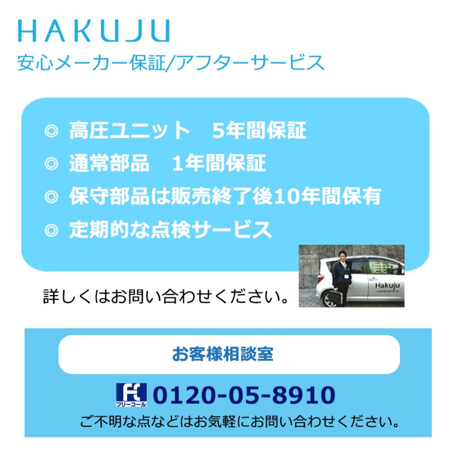 ヘルストロン Hc9000W メーカー保証 電位治療器 ハクジュ 白寿生科学研究所 新品 日本製 頭痛、肩こり、不眠症、慢性便秘の緩解 安全メーカー直販｜hakuju-net｜13