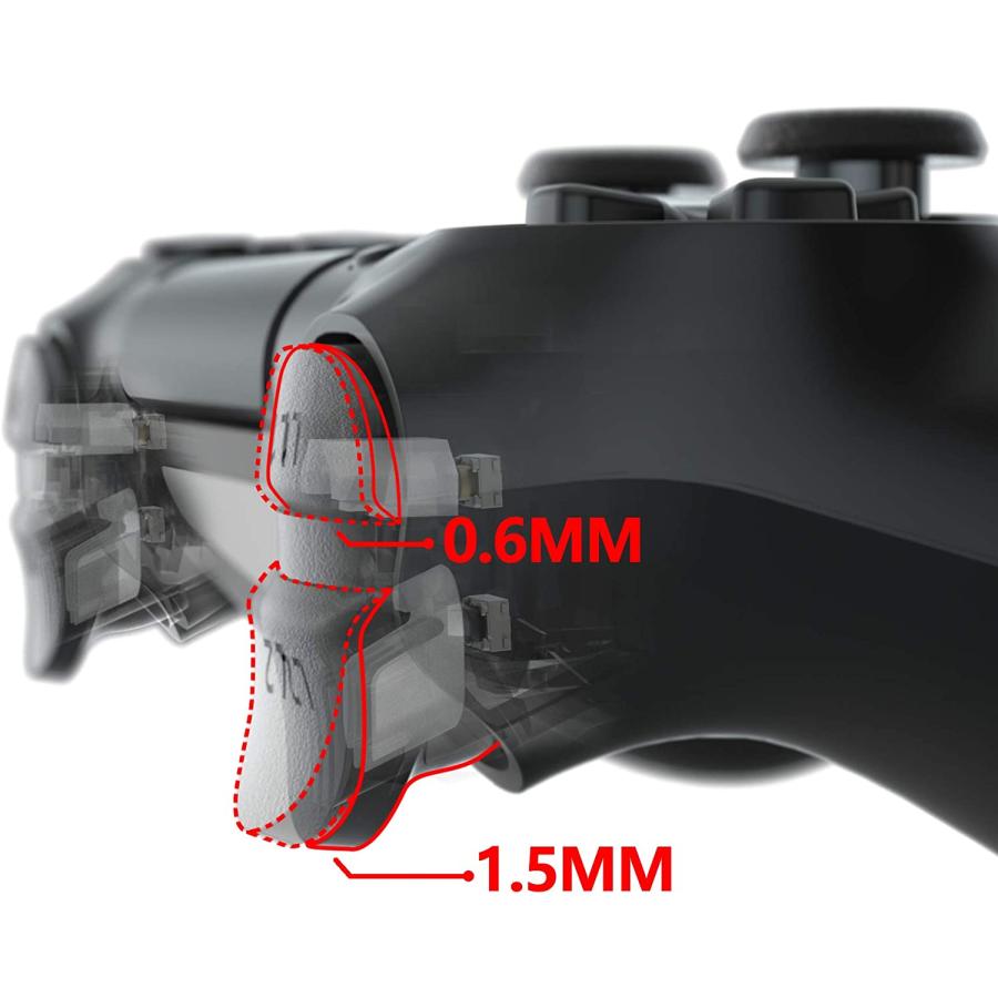 eXtremeRate P4MD001 クリッキーヘア トリガーキット PS4 CUH eXtremeRate P4MD001 クリッキーヘア トリガーキット PS4 CUH