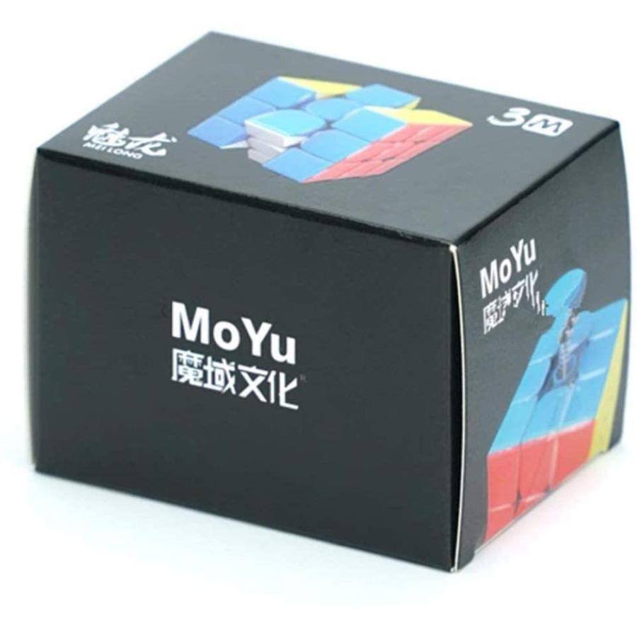 MoYu Meilong 3M マジックキューブ 磁石で安定 ステッカーレス 脳トレ 回転スムーズ プロ仕様 3x3｜hakurai-zakka｜04