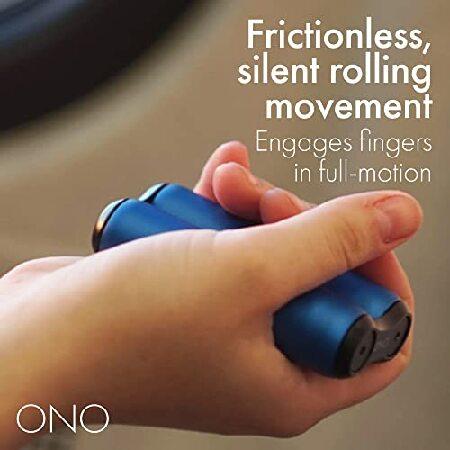 期間セール ！ ONO Roller Sapphire - (The Original) Handheld Fidget Toy for Adults | Help Relieve Stress， Anxiety， Tension | Promotes Focus， Clarity | Compact， Porta 【F2004380611】(10100円)