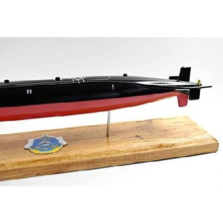 【希少品】 Squadron Nostalgia LLC USS Trepang SSN-674 Submarine Model， US Navy， Scale Model， Mahogany， Sturgeon Class 【WSO1522348882】(53742円)