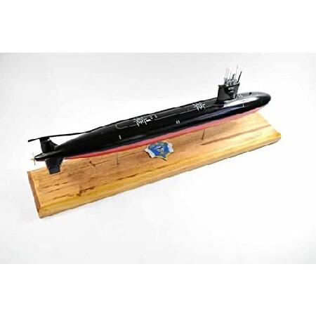【希少品】 Squadron Nostalgia LLC USS Trepang SSN-674 Submarine Model， US Navy， Scale Model， Mahogany， Sturgeon Class 【WSO1522348882】(53742円)