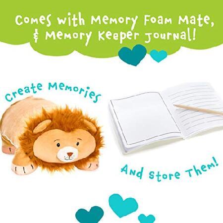 MEMORY MATES Rhett The Lion Memory Foam Pillow Plush with Kid's