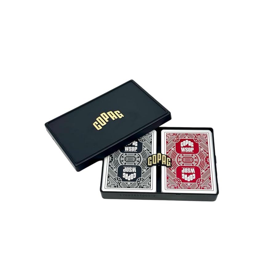 Copag WSOP 100%プラスチックトランプ - 標準サイズ(ポーカー