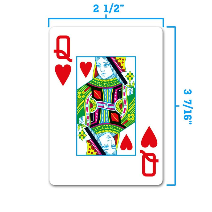 Copag WSOP 100%プラスチックトランプ - 標準サイズ(ポーカー