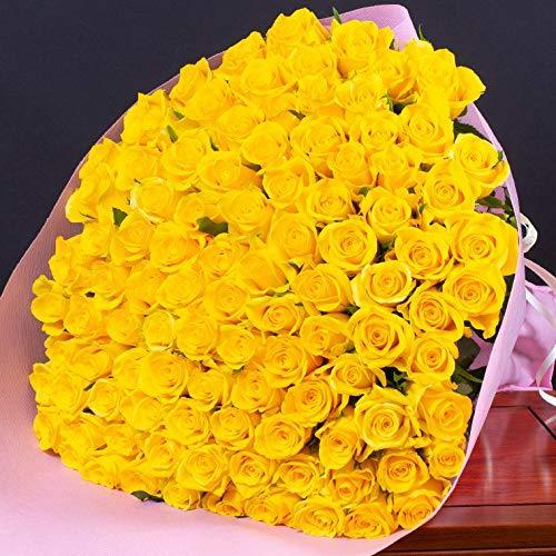 バラギフト専門店のマミーローズ 選べるバラ本数セレクト 贈り物の豪華なバラの花束 生花 還暦祝い 誕生日 プロポーズ 選べるバラ本数セレクト 贈り物の豪華なバラの花束 生花 還暦祝い 黄色 105本 A B00xj1t0j4 2428 薄利多売堂 日本未入荷