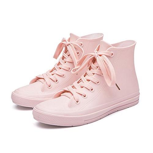 魅力的な価格 7色展開 晴雨兼用 スニーカー レインシューズ ショート レディース レインブーツ Banlan 雨靴 スニー 梅雨 長靴 レインシューズ Www We Job Com