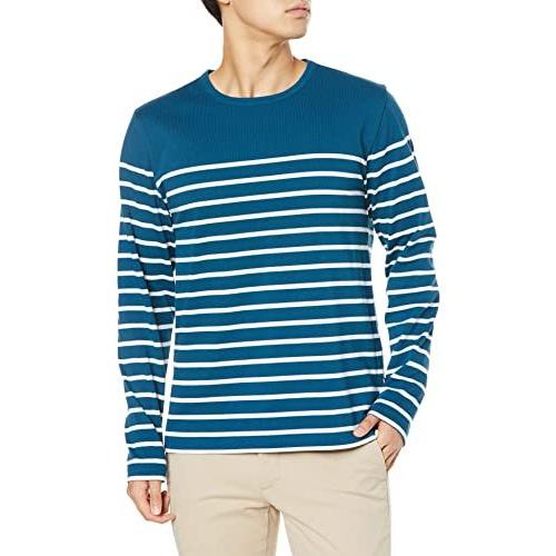 素晴らしい価格 エーグル Tシャツ 公式 吸水速乾 パネルボーダー 長袖tシャツ メンズ Zthq323 ブルー S 半袖 Www Oroagri Eu
