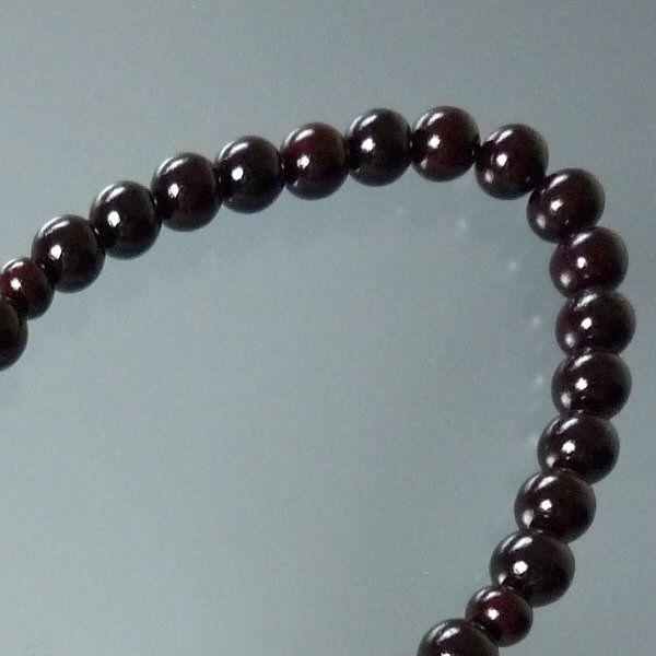 男性用数珠（紫檀）２７玉｜hakurindou｜03