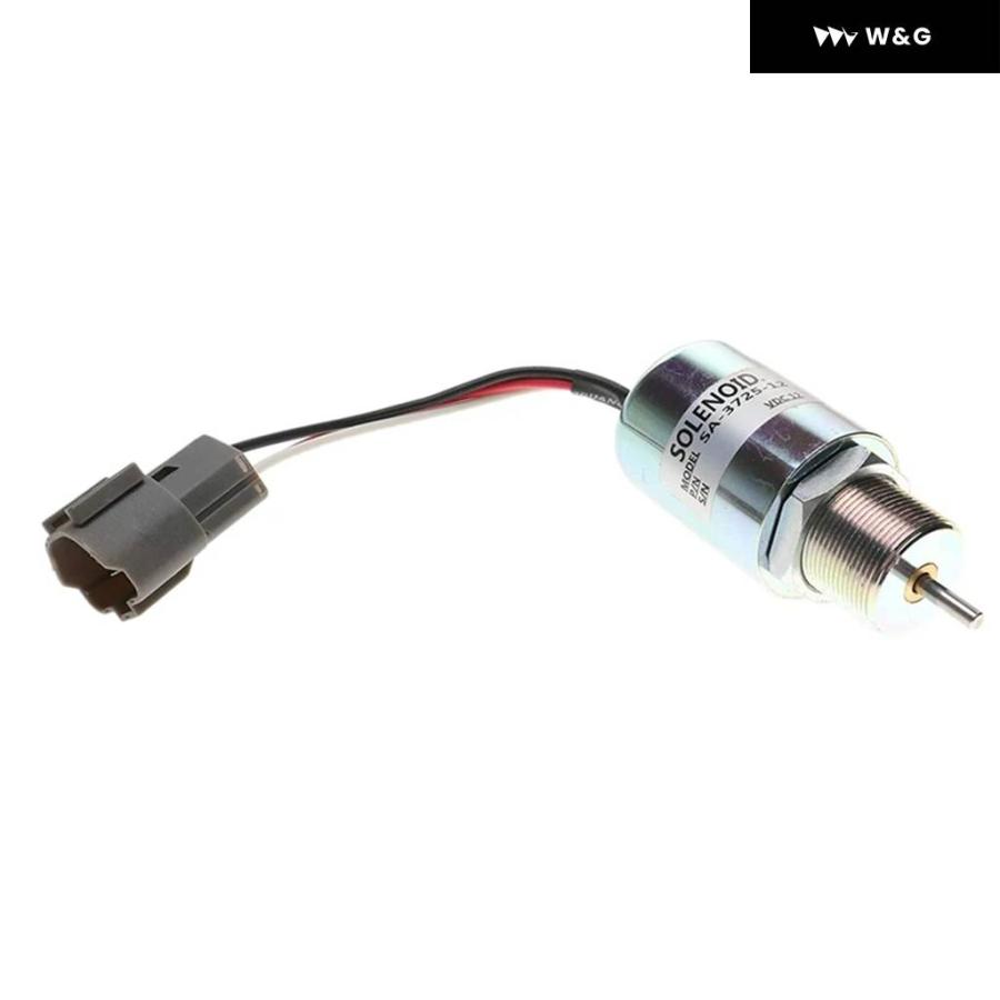 Stoppmagnet Für Mitsubishi L2E L3E S3L Kraftstoffabschaltmagnet SA-3725-12 – 12V, Neu – Passend Für Mitsubishi Sdmo Volvo Toro Mahindra Max 28 & L2E/ L3E/S3L/S4L Motoren