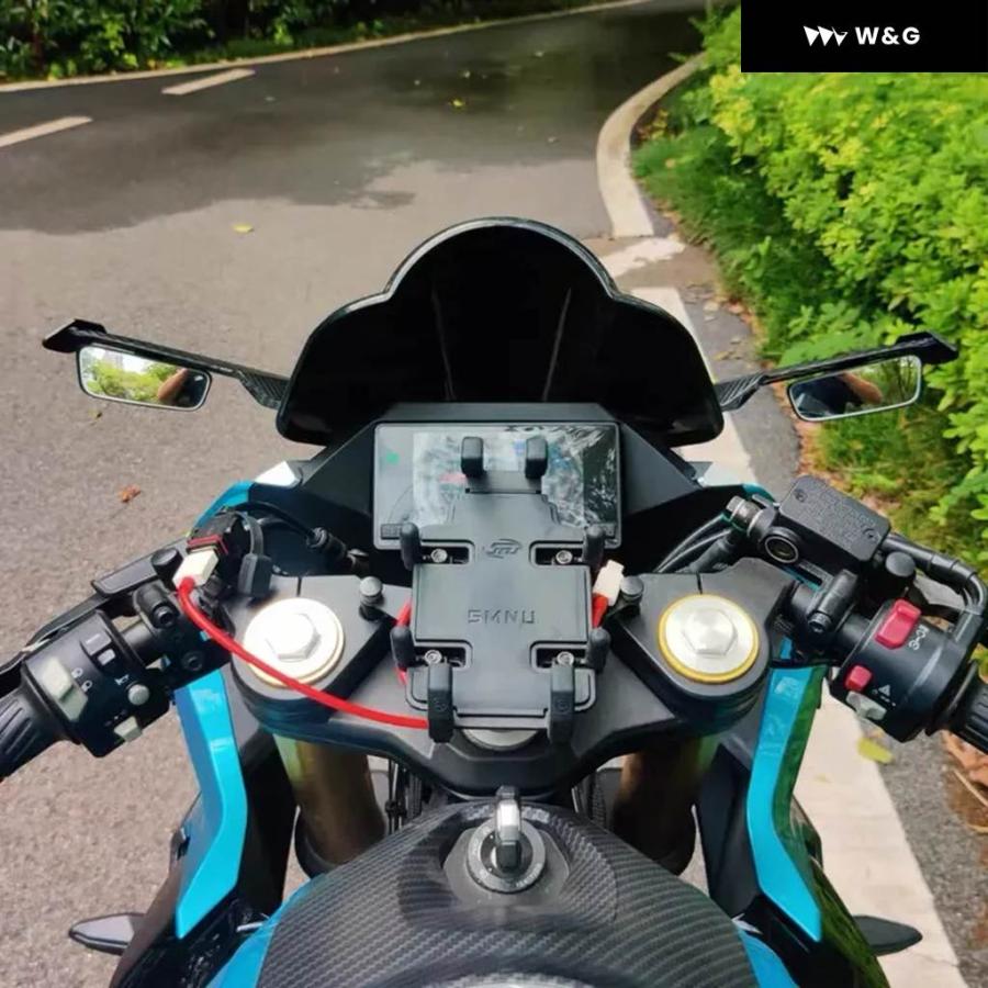 ブランド登録なし - 並行輸入品自動二輪車 自動二輪車 バックミラー 側面鏡鑑 ホンダ R 400R 500R 600R 650R 1000RR 舞台の袖 運動競技ステ バックミラー