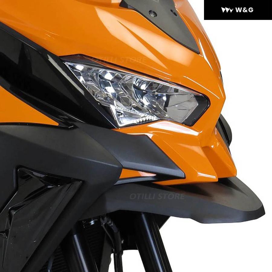 ブランド登録なし - 並行輸入品自動二輪車 自動二輪車 フロントビークフェアリングエクステンションホイールエクステンダーカバーカワサキヴェルシス1000 2019 2020 VERSYS1000