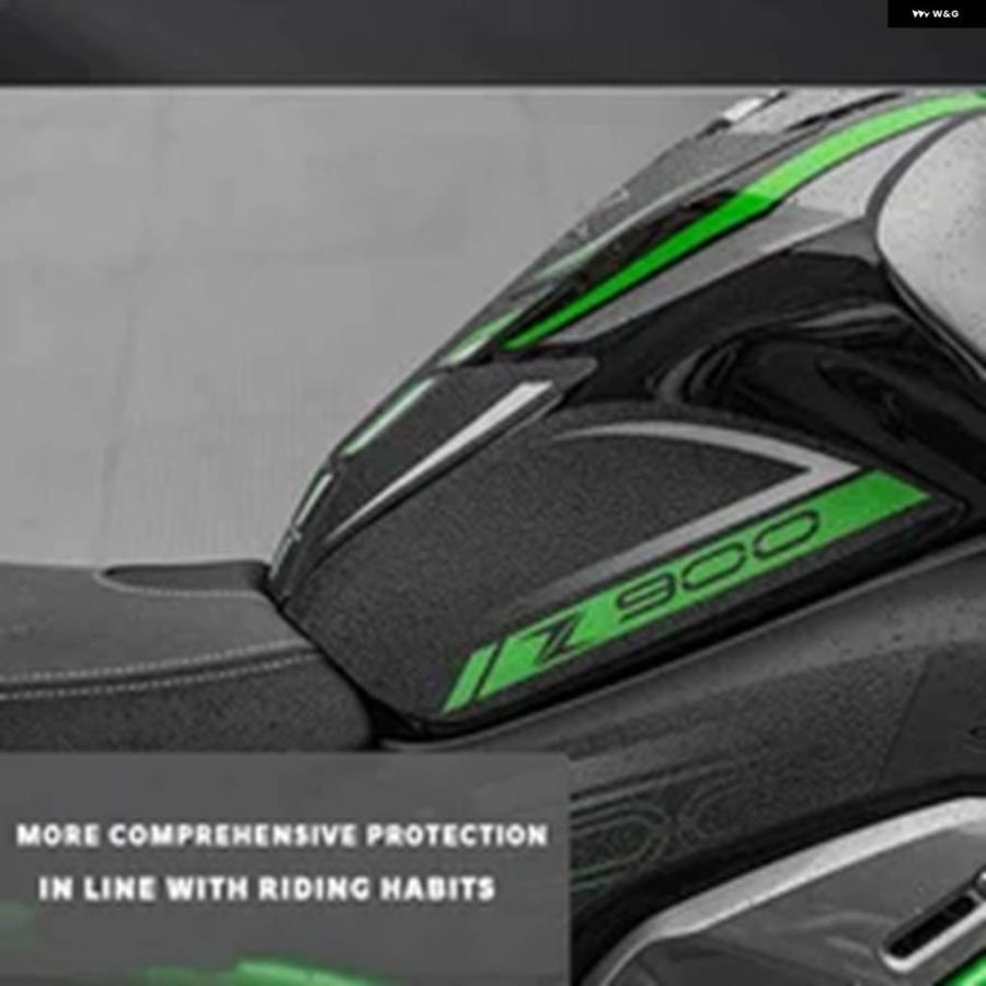 並行輸入品カワサキ Z900 Z900SE 2025 アクセサリー オートバイ フロストタンク ステッカー SE 厚手燃料タンク プロテクター_5