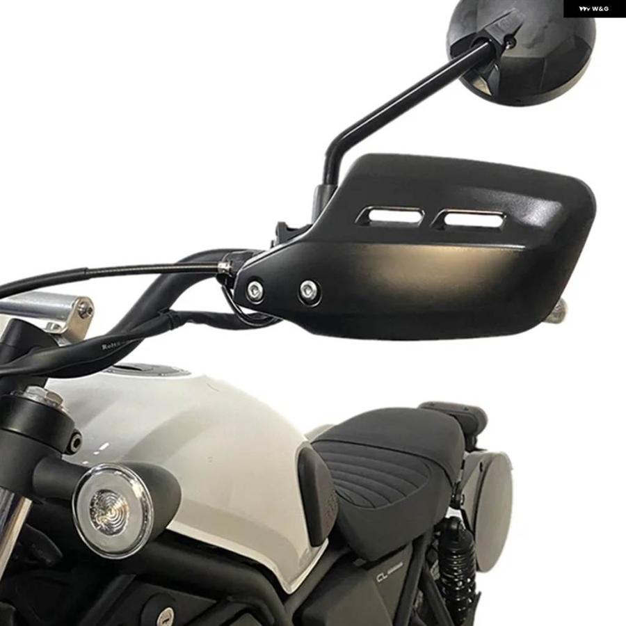 ブランド登録なし - 並行輸入品ホンダ CL250 CL500 お手手かばい立て プロテクター 陳列箱遮蔽物 自動二輪車 付属品 黒いこと