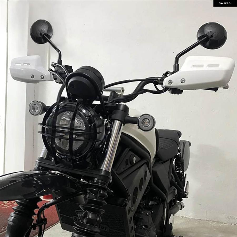 ブランド登録なし - 並行輸入品ホンダ CL250 CL500 お手手かばい立て プロテクター 陳列箱遮蔽物 自動二輪車 付属品 黒いこと