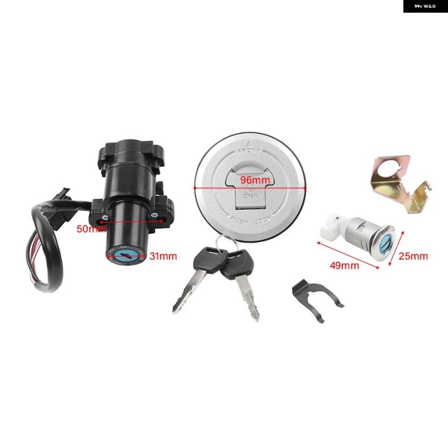 並行輸入品バイク イグニッション スイッチ ガスキャップ シートロック キー 35010-KYJ-900 ホンダ CBR250R 2011-13 CBR300R 15-2018_5
