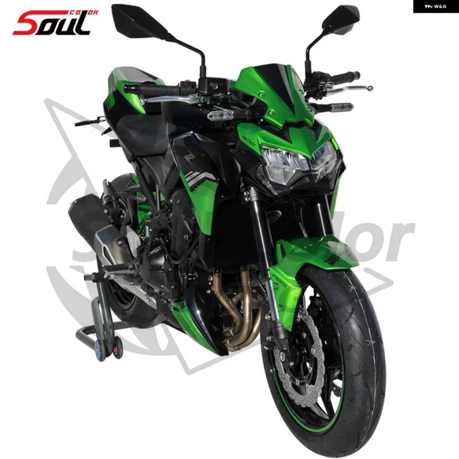 並行輸入品バイク スポーツカーボンノーズ フェアリング フロントガラス カワサキ Z650 Z900 2020 - 24 Z900 Z650_8