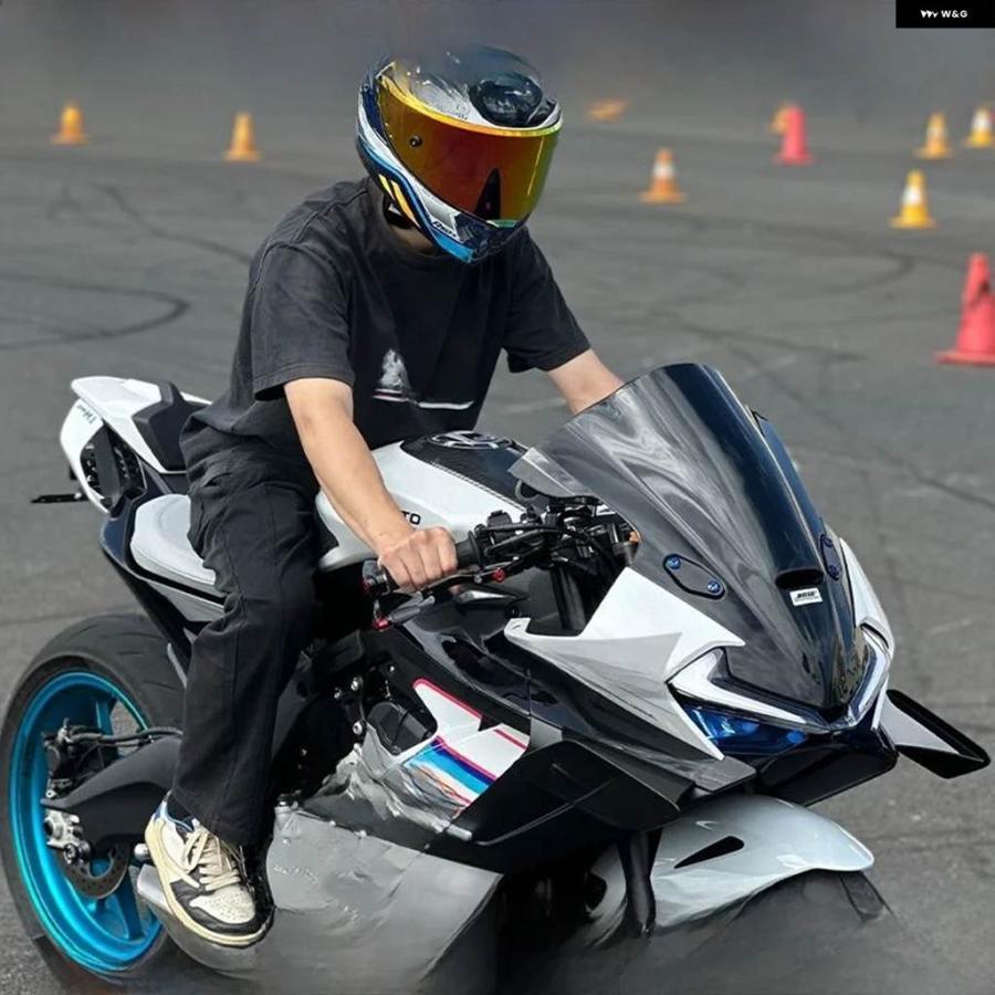 並行輸入品 CTO 675SR 675SR-R 675SRR 2024 2025 オートバイ ライズ ウインドスクリーン ウインドシールド ウインド ディフレクター シールド_6