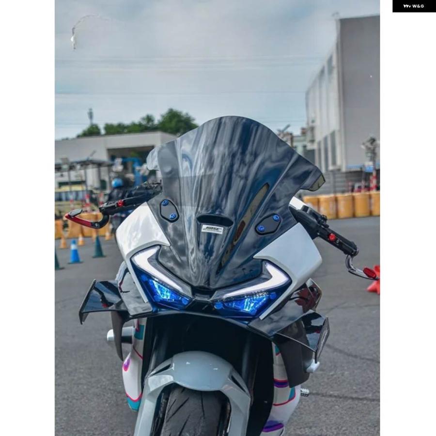 並行輸入品 CTO 675SR 675SR-R 675SRR 2024 2025 オートバイ ライズ ウインドスクリーン ウインドシールド ウインド ディフレクター シールド_7