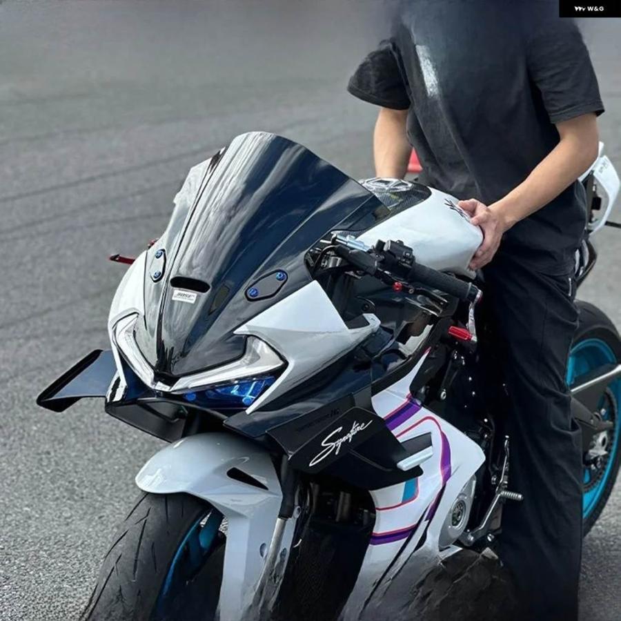 並行輸入品 CTO 675SR 675SR-R 675SRR 2024 2025 オートバイ ライズ ウインドスクリーン ウインドシールド ウインド ディフレクター シールド_8