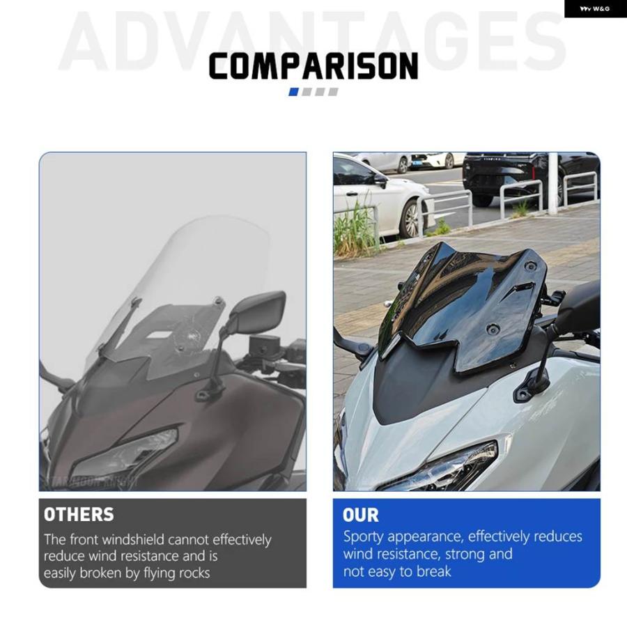 並行輸入品 T MAX 560 ウインドシールド ヤマハ T-MAX 560 /TECH MAX 2025- ウインドシールド ウインド ディフレクター ウインド ディフレクター_4