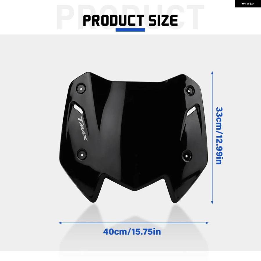 並行輸入品 T MAX 560 ウインドシールド ヤマハ T-MAX 560 /TECH MAX 2025- ウインドシールド ウインド ディフレクター ウインド ディフレクター_8