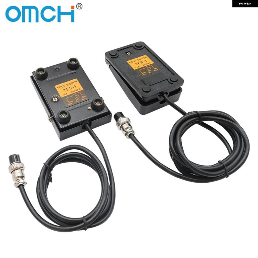 並行輸入品 OMCH フットスイッチ TFS-1/FS-1 1M/2M ケーブル 2/3極