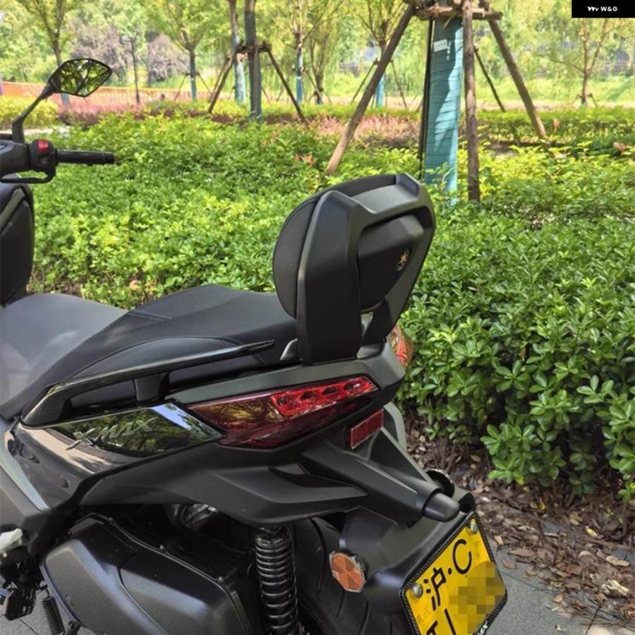 並行輸入品 2025 ヤマハ XMAX250 2023-2025 リアバックレスト パッセンジャーシート ブラケット バックレスト パッド ブラケット オートバイ_2
