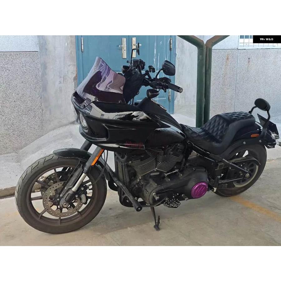 並行輸入品 ハーレー ソフテイル ローライダー FXLR 2018-2020 ローライダー S FXLRS 2020-2025 バイク バックレスト シーシーバー_6