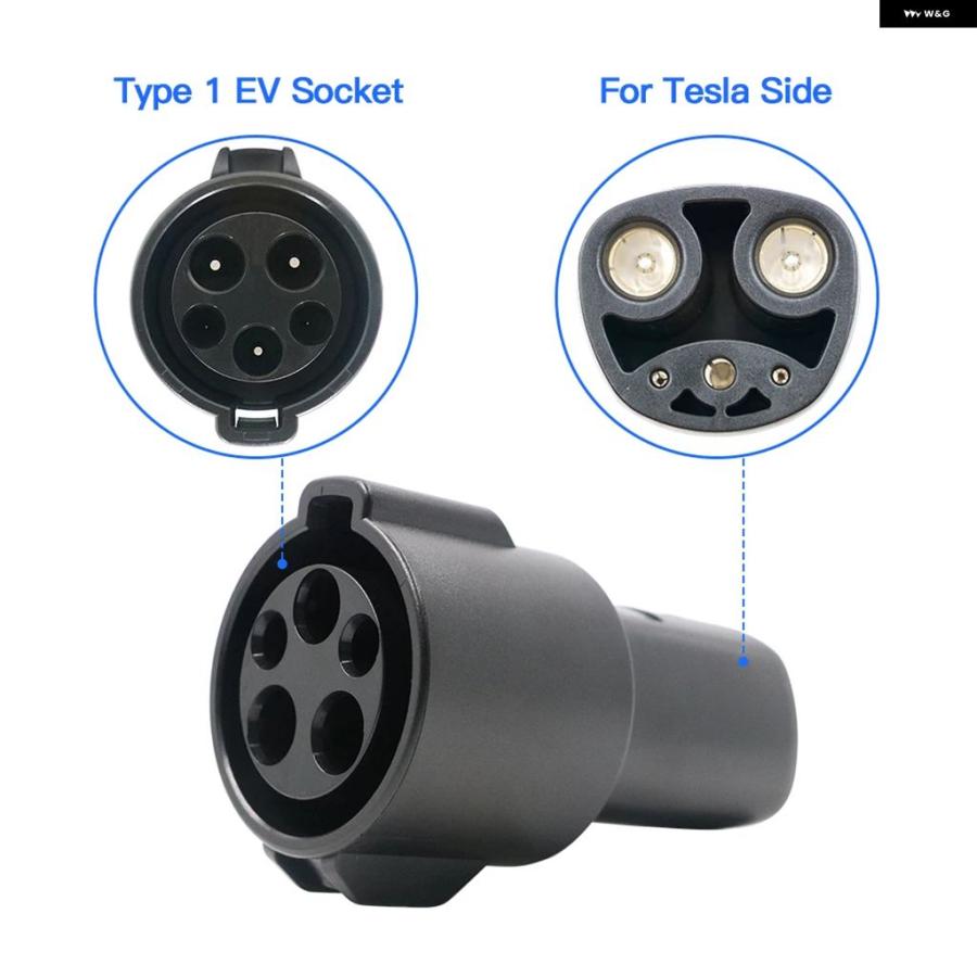 並行輸入品 J1772 7.2KW TYPE1 - NACS EV充電 アダプター 32A テスラ