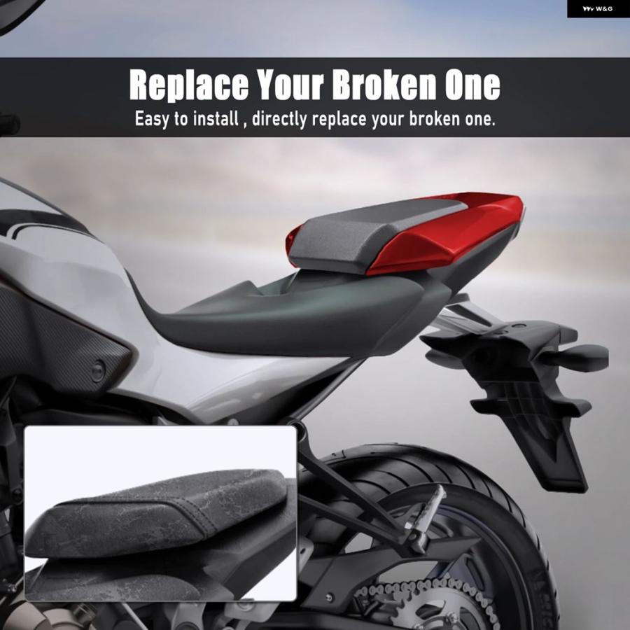 ブランド登録なし - 並行輸入品MT07 FZ07 リアシートカバー ボンネット ヤマハ FZ-07 MT-07 2014-16 MT 自動二輪車 自動二輪車 リアパッセンジャーピリオン フェアリング