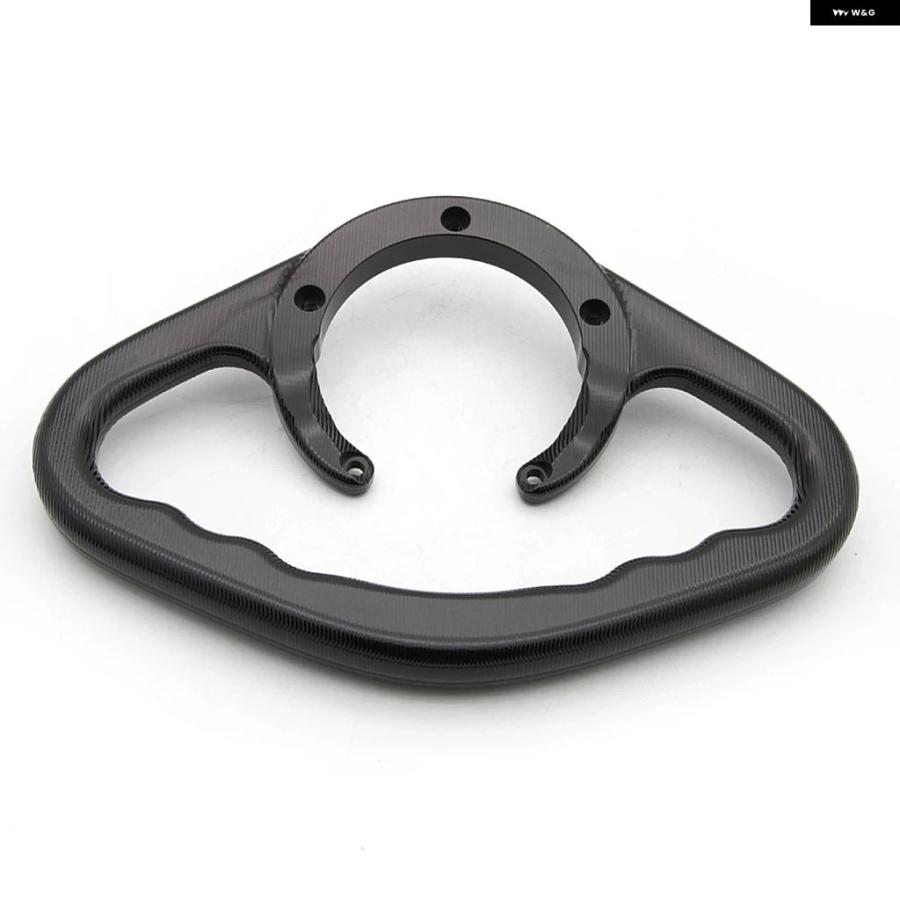 並行輸入品カワサキ Z750 2007-12 CNC オートバイ バイク パッセンジャー ハンド グリップ ハンド グリップ タンク グラブバー クランプ アームレスト_7