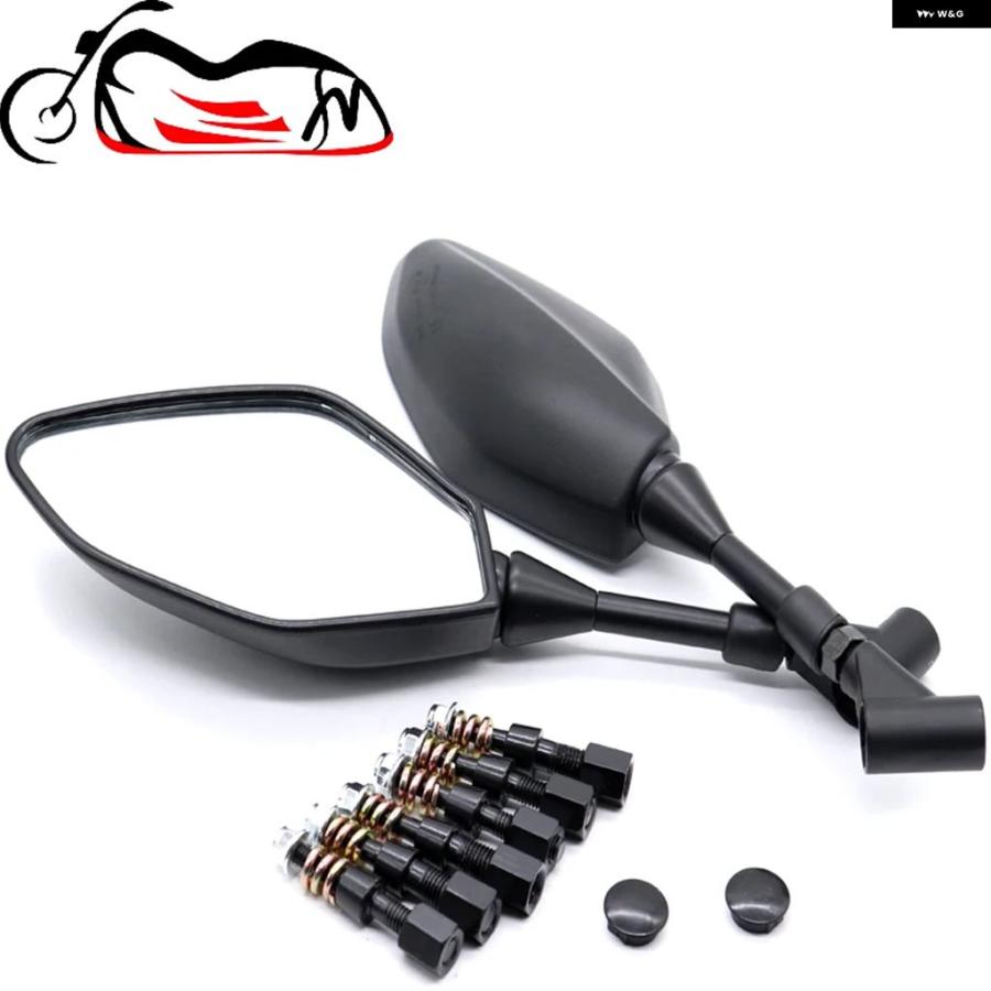 ブランド登録なし - 並行輸入品E9允許 ヤマハ MT01 MT03 MT-07 MT-09/TRACER FJ09 MT10 TRACER 900 自動二輪車 自動二輪車 付属品 側面バックミラー