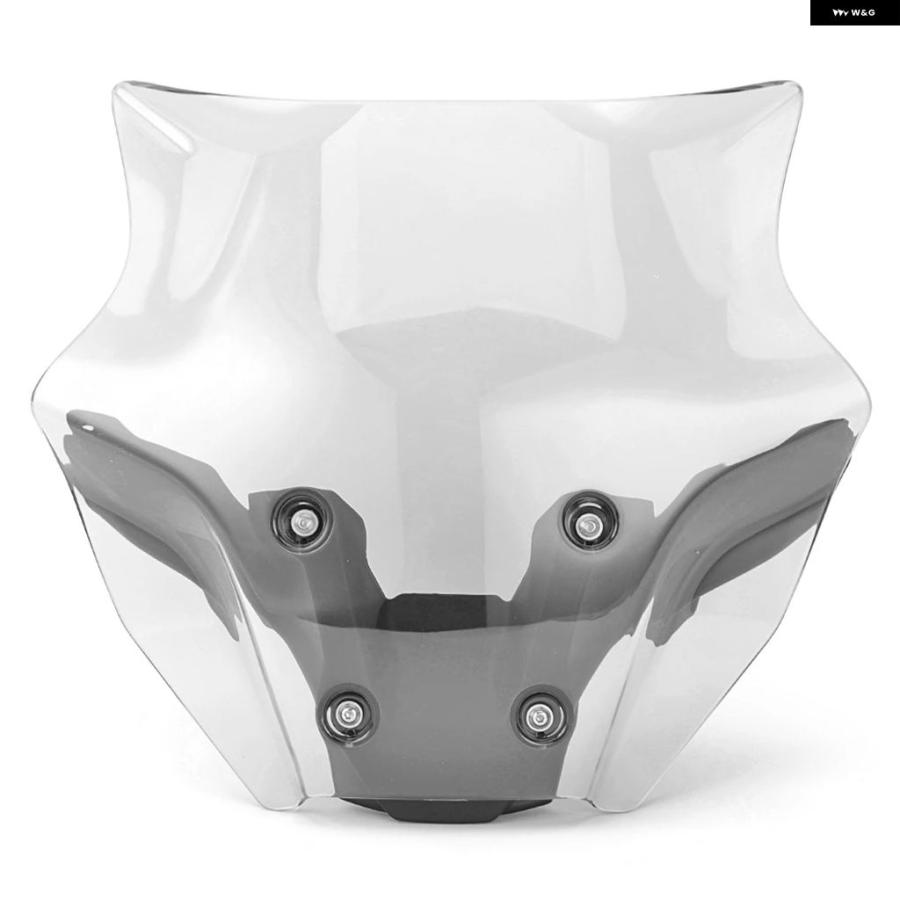 並行輸入品MT09 2024 ウィンドシールド オートバイ バイク ウィンドスクリーン ブラケット ヤマハ MT-09 SP_5