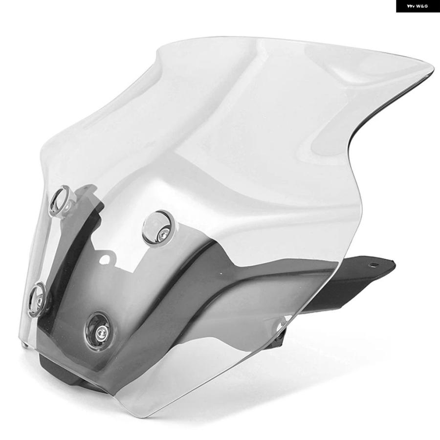 並行輸入品MT09 2024 ウィンドシールド オートバイ バイク ウィンドスクリーン ブラケット ヤマハ MT-09 SP_6