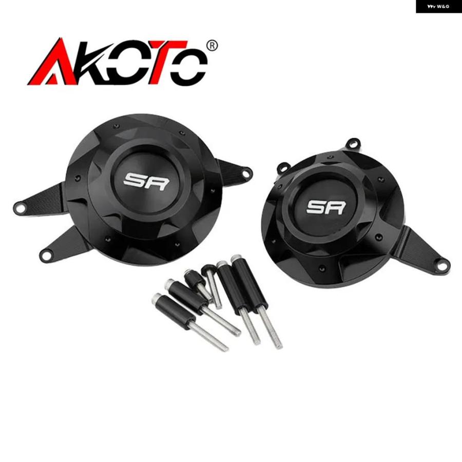 並行輸入品CFMOTO 675SR-R 675NK 675SS 675 SR SS NK オートバイ バイク エンジン ガードセット サイド カバー クラッシュ スライダー 落下_20