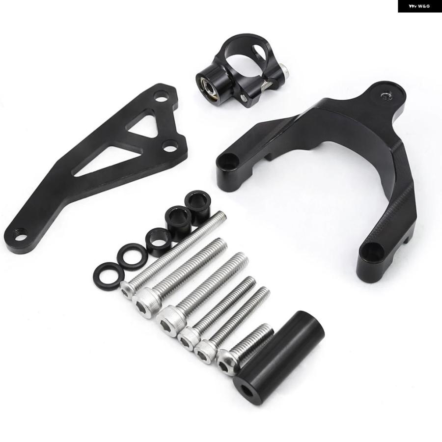 並行輸入品スズキ GSR750 GSR 750 2011-15 CNCステアリング ダンパー ブラケット マウント キット ショック アブソーバー サポート アクセサリー_9