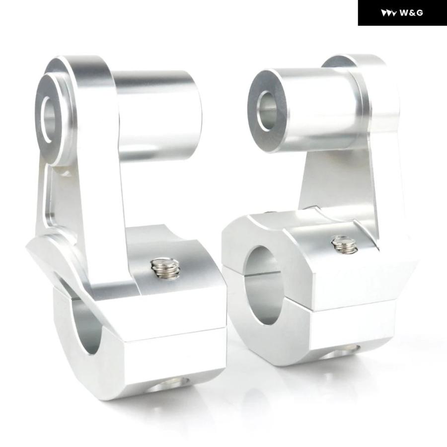 ブランド登録なし - 並行輸入品25.4MM 原動機 手持ち部分赤ちょうちん ファットバー マウント クランプ ライザー ホンダ CMX300/500/1100 REBEL SHADOW 600 ヤマハ XV1700 XVS 950 R