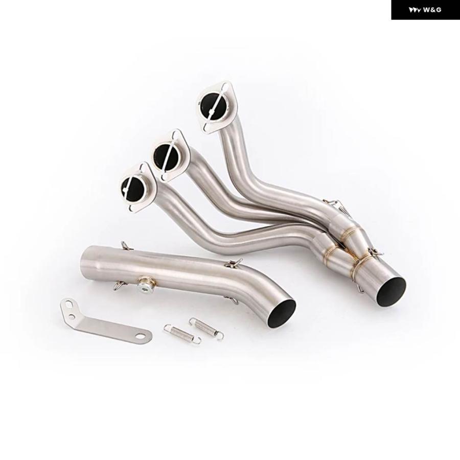 並行輸入品ヤマハ MT09 2014-2020 FZ09 FJ09 TRACER900 900GT 2015-2020 バイク 排気 システム フロントリンク パイプ マフラー システム エスケープの画像