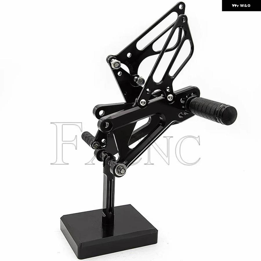並行輸入品トライアンフ DAYTONA STREET TRIPLE 675 2006/10/01-2012 バイク クイック シフター リアセット フットペグ フットレスト_5