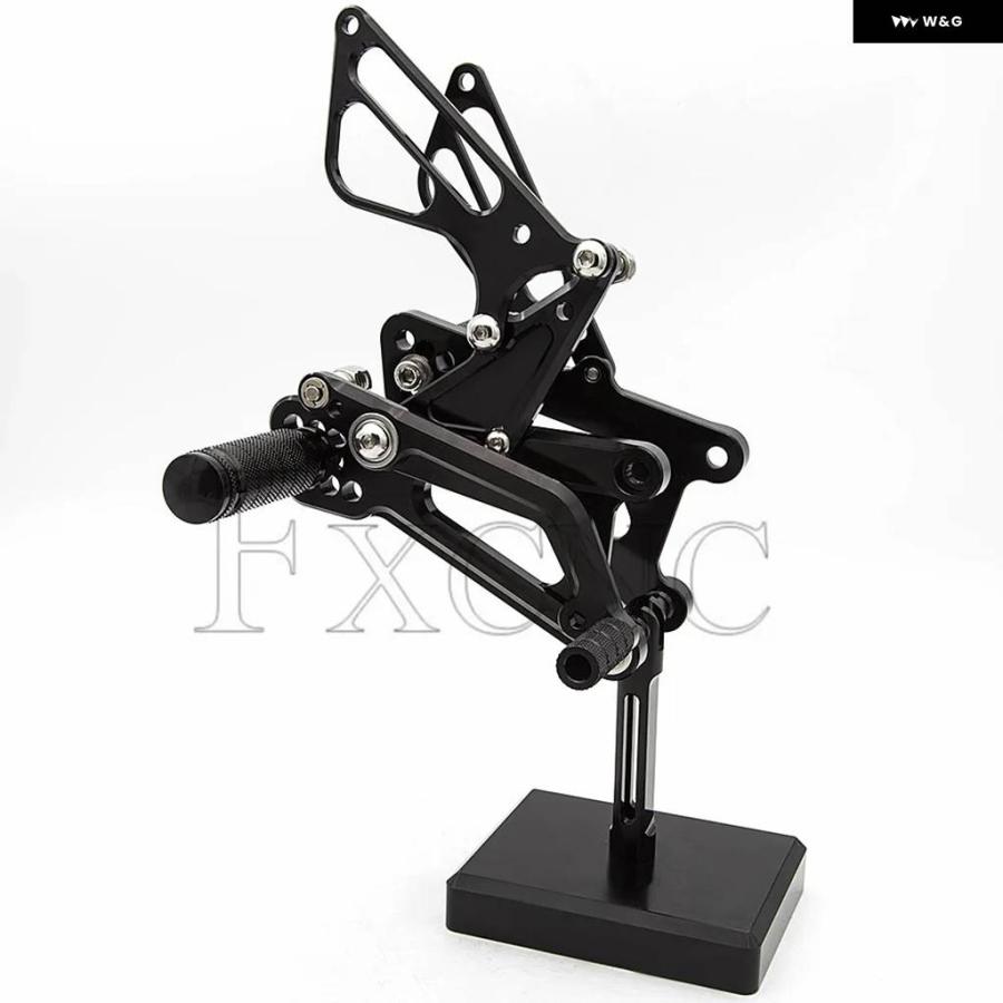並行輸入品トライアンフ DAYTONA STREET TRIPLE 675 2006/10/01-2012 バイク クイック シフター リアセット フットペグ フットレスト_6