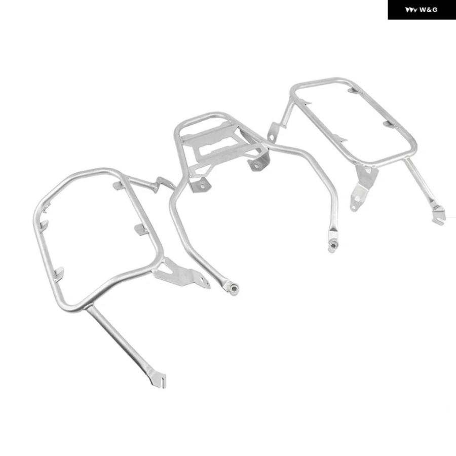 並行輸入品トップケース モトパニエラック BMW F750GS F850GS ADV F800GS 2018-2024 オートバイ ステンレス サドルバッグ キャリア ボックス ブラケット_10