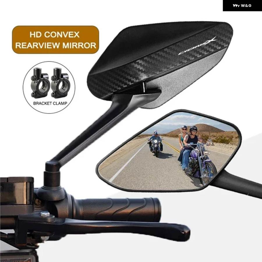 ブランド登録なし - 並行輸入品 ヤマハ シグナスX 125 シグナス X 125 SMAX 155 ZUMA 2025 一角 炭素 鏡鑑 自動二輪車