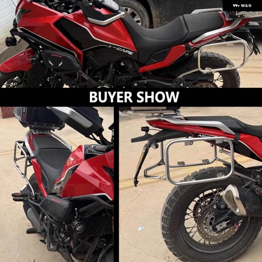 並行輸入品 XCAPE 650 X-CAPE 650 XCAPE650 2021-2024 2023 オートバイ サイドパニア ブラケット サドルバッグ サポート_4